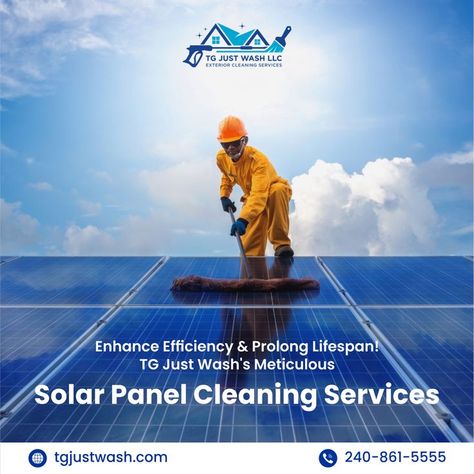 Unlock the full potential of your solar investment with TG Just Wash LLC! Our expert solar panel cleaning services guarantee maximum efficiency and longevity for your panels. Experience a brighter future today. Contact us to enhance your clean energy production! Cleaning Solar Light Panels, Solar Cleaning, Solar Still Water Purification, Solar Panel Cleaning, Advantages Of Solar Energy, Clean Energy, Bright Future, Solar Panel, Full Potential