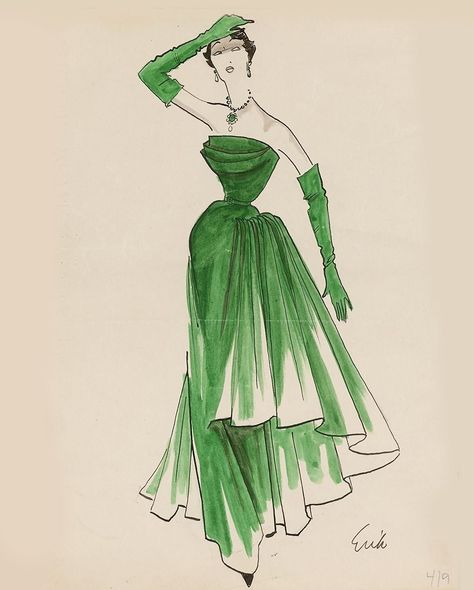 1950s Fashion Illustration, Coco Chanel Dresses, 60’s Fashion, Balmain Collection, Fashion Illustration Vintage, Fashion Illustration Sketches, Couture Details, Pierre Balmain, Fashion Art Illustration