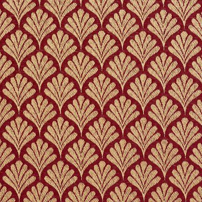 Damask Upholstery Fabric, Red Damask, Designer Upholstery Fabric, Fern Pattern, Kovi Fabrics, Fan Pattern, House Fan, Small Fan, Fabric Ottoman