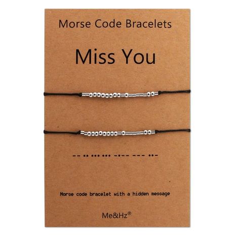 Bracelet Relationship Friendship Stainless Adjustable Diy Minimalist Jewelry, Morse Code Bracelet Messages, Stay Bracelet, Diy Bracelets For Boyfriend, Handmade Bracelets For Men, Friendship Inspiration, Secret Message Jewelry, Morse Code Bracelets, Secret Message Bracelet