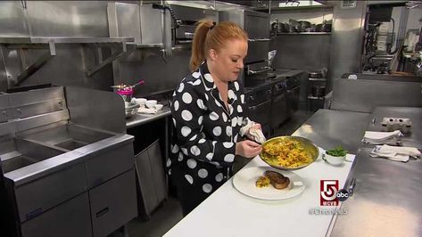 Tiffani Faison, Grilled Bread, Ground Turmeric, Cook Off, Best Chef, Cooking Together, Fried Onions, Grape Tomatoes, Chilli Powder