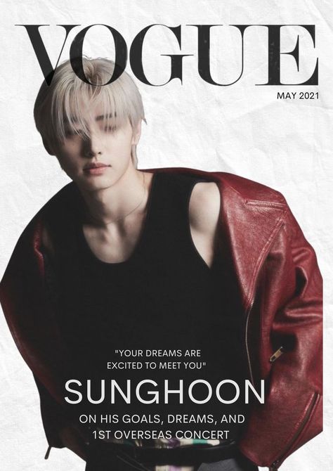 Enhypen Cosmopolitan, Nme Magazine Enhypen, Enhypen Nme Magazine, Sunghoon Poster Print, Enhypen Magazine Cover, Sunghoon Poster Edit, K Pop Magazine, Enhypen Magazine Edit, Sunghoon Vogue