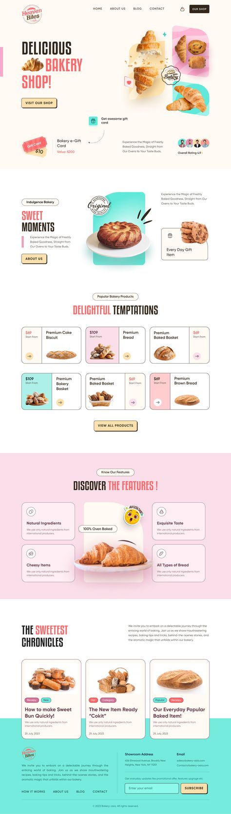 Hello Pixelean people, This is our new Bakery Website Website design. Let's explore our new design and remember to give feedback about this. . . . 💬Contact us . . . Email: shahinmia059@gmail.com . . . What's App: +8801971635132 . . . Skype: @shahin059 . . . #Bakery #food #modern #pixelean #products #ecommerce #uiux #Website #UIUXDesign #UserExperience #UserInterface #DesignServices #CreativeDesign #UXStrategy #DesignThinking #UXResearc #design #page Sweet Website Design, Candy Shop Website Design, Bread Website Design, Website Design Food Product, Cookies Website Design, Candy Website Design, Cookie Website Design, Bakery Website Design Inspiration, Cake Website Design