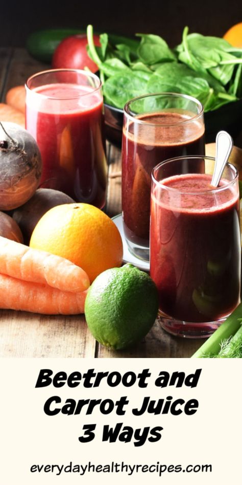 Beetroot And Carrot Juice, Beetroot Juice Recipe, Carrot Juice Recipe, Beet Juice Recipe, Vegetable Juice Recipes, Low Glycemic Fruits, Flavour Combinations, Cabbage Juice, Beetroot Juice