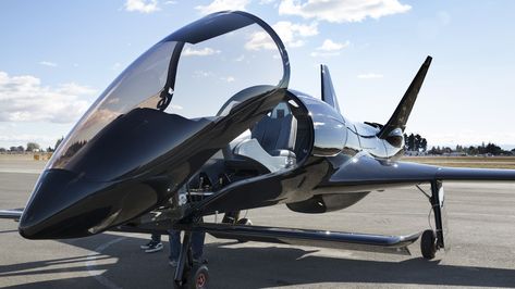 Aviation Startup Cobalt's Sleek New Plane Stars a Canard | "This is the final aircraft, that we can now deliver in an experimental version, for about $600,000,” Loury says. | Credit: Christie Hemm Klok/WIRED | From Wired.com Small Private Jets, Personal Jet, Light Sport Aircraft, Jet Privé, Small Airplanes, Small Aircraft, Luxury Private Jets, Private Aircraft, Experimental Aircraft