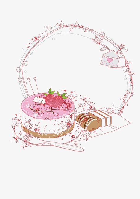 Cupcake Logo Design, Pastry Logo, Baking Logo Design, Cake Png, Cupcake Logo, Cake Borders, Baking Logo, Cake Drawing, Kitchen Logo