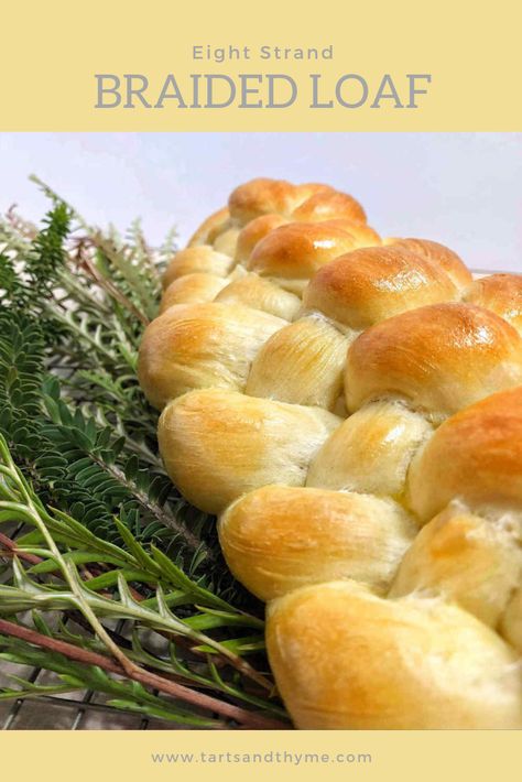 England Breakfast, Bread Wreath, Shaped Bread, Four Strand Braids, Bake Bread, Braided Bread, Paul Hollywood, Lesson Learned, Stay Awake