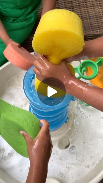 Mandisa | Easy Activities for Toddlers & Kids on Instagram: "Day 2 of 9 💦 WATER TABLE IDEAS💦. You can find more water table ideas ideas here or on the blog.   Follow @happytoddlerplaytime for more easy activity and craft ideas for kids. And did you know we’re not just for toddlers (but we do have lots of good stuff for toddlers)!!!  Visit happytoddlerplaytime.com for details on this idea and more ways to keep kids 0-12 years old off screens, busy learning and having fun." Water Table Ideas, Easy Activities For Toddlers, Water Table Activities, Table Activities, Craft Ideas For Kids, Water Day, Water Table, Activities For Toddlers, Easy Activities