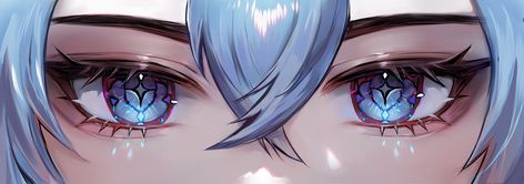 anime eyes Blue Eyes Anime Aesthetic, Light Blue Eyes Drawing, Vtuber Eyes Reference, Half Lidded Eyes, Vtuber Banner, Vtuber Eyes, Crazy Moon, Diy Crafts Pencil Case, Blue Eyes Aesthetic