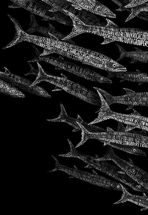 theantidote:    Sarah A. King. Barracuda.  (via darksilenceinsuburbia:) Sarah King, Architecture Tattoo, Sea Animal, Fish Design, A King, Fish Art, Art Plastique, Shades Of Black, Linocut