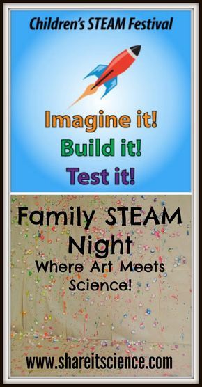 Catapult Painting, Stem Night Ideas, Stem Night Activities, Stem Family Night, Family Science Night, Steam Night, Art Advocacy, Space Stem, Stem Night