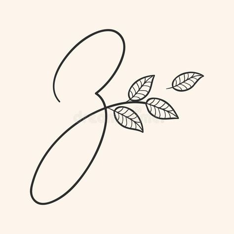 Z Calligraphy Letter, Z Monogram, Flower Design Vector, Free Monogram Fonts, Lettering Drawing, Z Tattoo, Handwritten Letter, Branch Vector, Tattoo Parlor