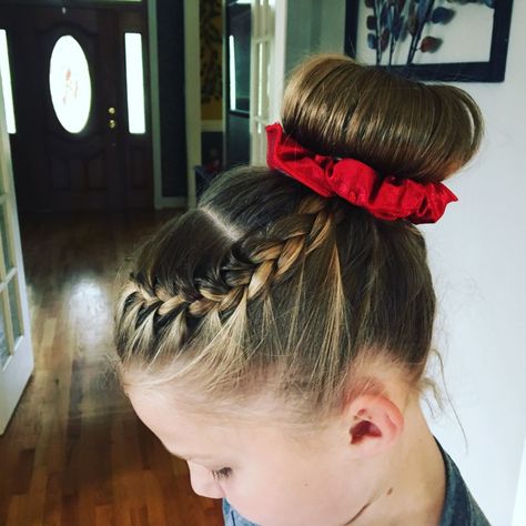 Gymnastic Hairstyles, Gymnastics Bun, Gymnastics Meet Hair, Dancer Hairstyles, Gymnastics Hairstyles, Dance Competition Hair, Gymnastics Meet, Gym Hair, Competition Hair