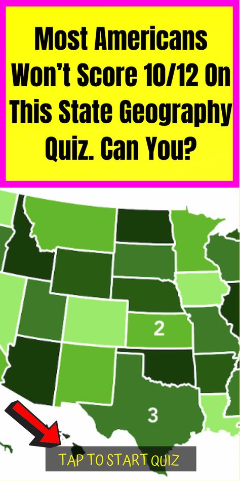 Most Americans Won’t Score 10/12 On This State Geography Quiz. Can You? 5th Grade Geography, Back To Middle School, World Geography Quiz, Middle School Geography, Geography Quizzes, Geography Trivia, Map Quiz, Us Geography, Geography Quiz