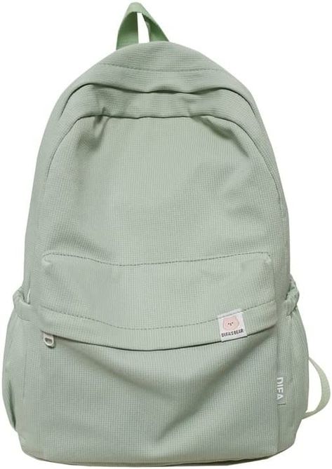 Amazon.com: CHERSE Kawaii backpack aesthetic school backpack Aesthetic School Supplies Korean for Teen Girls Mochila (sage green) : Clothing, Shoes & Jewelry Aesthetic School Supplies, Aesthetic Backpack, Aesthetic School, Kawaii Backpack, Green Backpacks, Gym Backpack, Girl Backpacks School, Colorful Backpacks, Backpack For Teens