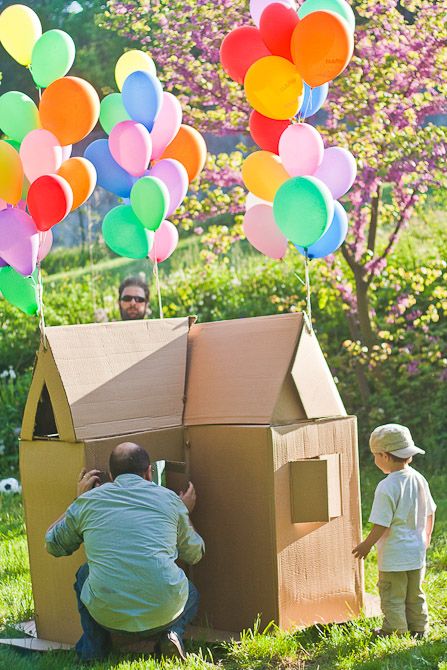 Up Up and Away – Party Ideas Imagination Birthday Party, Pixar Themed Birthday Party, Up Birthday Theme, Up Party Theme, Up Themed Party, Pixar Party, Up Birthday Party, Disney Theme Party, Movie Birthday