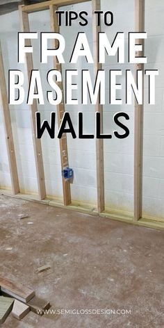 Framing A Basement, Framing Basement Walls, Building A Basement, Basement Decoration, Architecture Renovation, Dream Basement, Basement Remodel Diy, Basement Inspiration, Basement Laundry