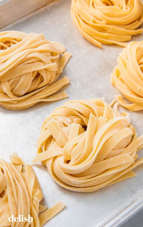 This gluten-free pasta will blow your mind. Get the recipe from Delish.com. #pasta #glutenfree #recipes #delish #dishes #homemade #dinner #best Homemade Gluten Free Pasta, Pasta From Scratch, Homemade Gluten Free, Gluten Free Recipes For Dinner, Gluten Free Dinner, Gluten Free Pasta, Foods With Gluten, Gluten Free Cooking, 21 Day Fix