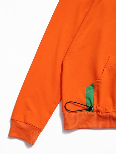 Letter Print Kangaroo Pocket Decorated Hoodie  PAPAYA ORANGE , #Affiliate, #Kangaroo, #Pocket, #Letter, #Print, #PAPAYA #Ad Fan Apparel Sweatshirt With Kangaroo Pocket For Streetwear, Solid Color Sweatshirt With Kangaroo Pocket For Streetwear, Cotton Sweatshirt With Kangaroo Pocket For Streetwear, Yellow Hoodie With Kangaroo Pocket For Streetwear, Kangaroo Pocket Sweatshirt, Kids Winter Fashion, Cheap Sweatshirts, Monochromatic Fashion, Pocket Letter