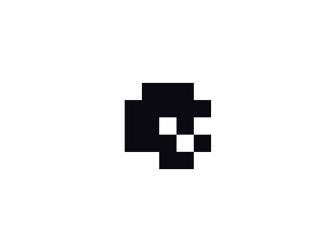 Minimal Pixel Art, Pixel Art Logo Design, Pixel Logo Design Ideas, Gaming Illustration, Pixel Branding, Industrial Reception Design, Pixel Logo Design, Pixel Art Logo, Pixel Logo