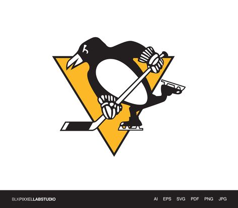 Pittsburgh Penguins Logo, Penguin Logo, Nhl Logos, Logo Shapes, Penguins Hockey, Hockey Goalie, Hockey Fans, National Hockey League, Vector Png