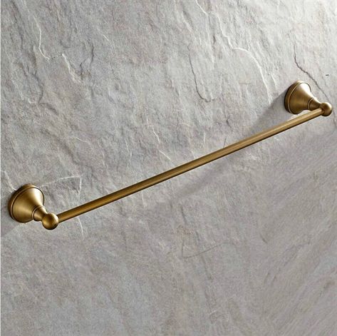 Hand Towel Holder Bathroom, Crystal Bathroom Accessories, Bronze Bathroom Accessories, Brass Towel Bar, Silver Bathroom, Accessories Wall, Towel Rod, Towel Holder Bathroom, Hand Towel Holder