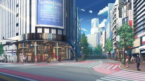 #animebackground #animetown #animecity Episode Interactive Backgrounds, Anime Places, Episode Backgrounds, Graphisches Design, Anime City, Scenery Background, City Background, Image 3d, Background Drawing