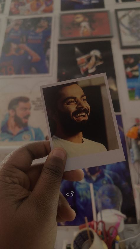 Virat Kohli Fan Art, Virat Kohli Funny Pics, Virushka Aesthetic, Kohli Aesthetic, Virat Kohli Aesthetic, Aesthetic Polaroid, Kohli Wallpapers, Crickets Funny, King Kohli