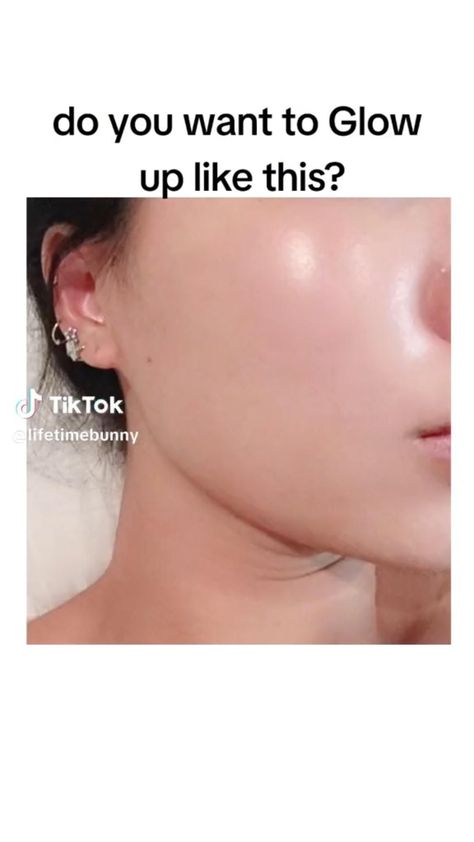 Glow up tips! //TikTok by: lifetimebunny Glow Up Tips Tiktok, Quenlin Blackwell, Tips Tiktok, Social Life Hacks, Teen Shows, Natural Face Skin Care, Beauty Routine Tips, The Glow Up, Day Glow