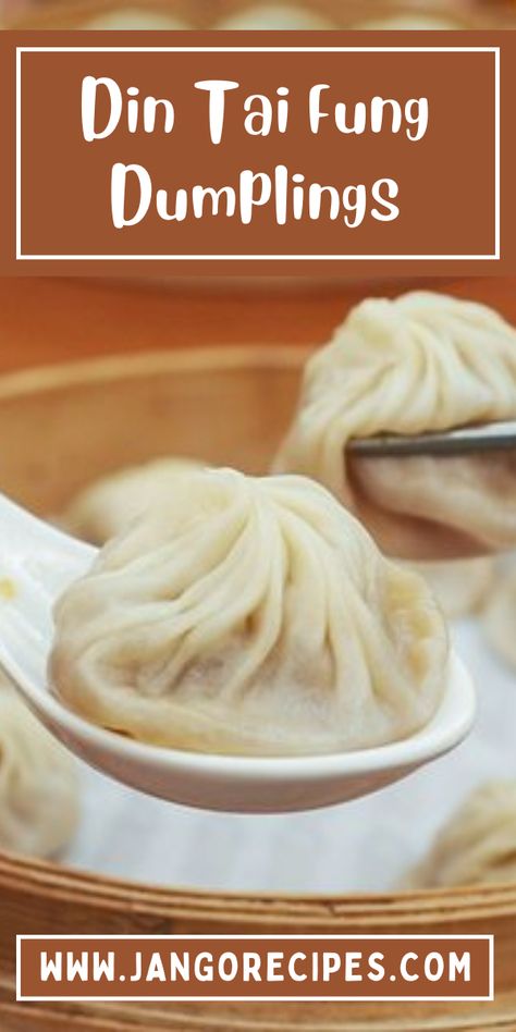 Din Tai Fung soup dumplings are easy to make and one of the best meals as well as a snack item to serve. #DinTaiFungDumplingsRecipe Soup Dumplings Recipe Dim Sum, Chinese Soup Dumplings Recipe, Best Dumplings Recipe, Tai Soup, Din Tai Fung Recipe, Rolled Dumplings Recipe, Steamed Dumplings Recipe, Soup Dumplings Recipe, Easy Prawn Recipes