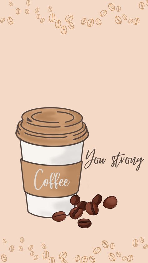 Cup Wallpaper, Coffee Wallpaper Iphone, Fall Wonderland, Kawaii Backgrounds, Coffee Quotes Morning, Time Wallpaper, Coffee Artwork, Diy Phone Case Design, Coffee Board