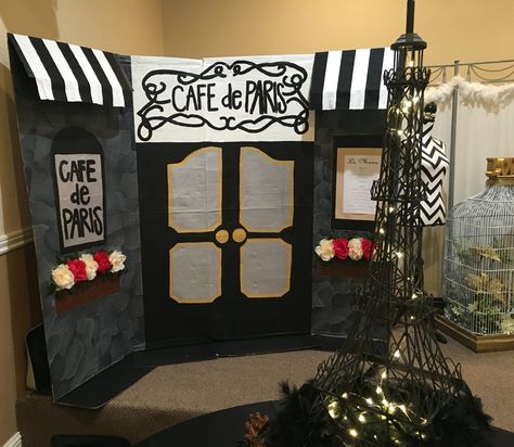 Paris Backdrop, Paris Prom Theme, Cheese Station, Prom Committee, Grad Decorations, Diy Paris, Paris Themed Birthday Party, Paris Prom, French Party