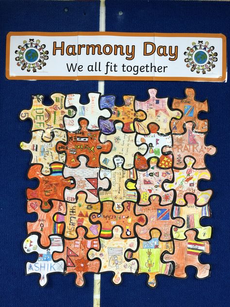 Culture Club Poster, Harmony Day Art Ideas, Harmony Day Art, Harmony Day Activities, Family Day Activities, Identity Artwork, Racial Harmony, Refugee Week, Multicultural Crafts