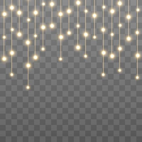 Christmas lights, lights bulbs, glowing ... | Premium Vector #Freepik #vector #fairy-light #fairy-lights #party-light #led Christmas Tumblr, Lights Png, New Year's Party, Vector Christmas, Holiday Signs, About Christmas, Party Lights, Vector Png, Png Vector