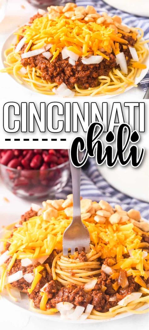 Cincinatti Chili, Skyline Chili Recipe, Cincinnati Chili Recipe, Delicious Chili Recipe, Garlic Parmesan Pasta, Skyline Chili, Cincinnati Chili, Best Chili Recipe, Chilli Recipes