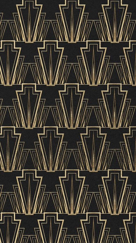 Great Gatsby Mood Board, Art Deco Wallpaper Iphone, Gatsby Background, 1920s Art Deco Pattern, 1920s Patterns, Art Deco Design Elements, 1920s Wallpaper, Art Deco Background, Gatsby Book