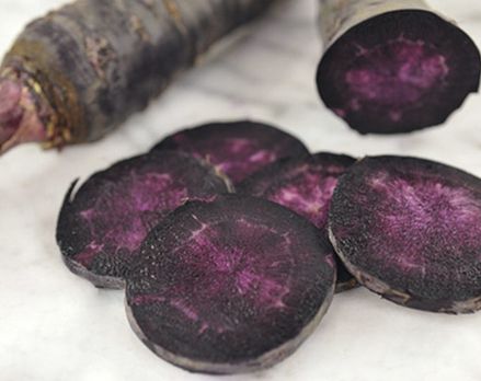 Pusa Asita Black Carrot Seed Carrot Varieties, Purple Vegetables, Black Carrot, Goth Garden, Purple Carrot, Rare Seeds, Carrot Seeds, Root Vegetables, Heirloom Seeds