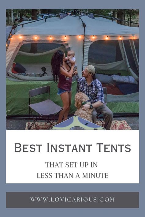 best instant tents Instant Tent, Free Camping, Camping Tent, 60 Seconds, Happy Campers, Camping & Hiking, Tent Camping, Ready To Go, New Style