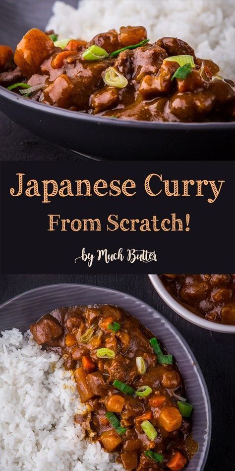 Japanese Beef Curry From Scratch Japanese Beef Curry, Dessert Japanese, Curry Beef, Japanese Beef, Japanese Dinner, Easy Japanese Recipes, Mapo Tofu, Japanese Curry, Beef Curry