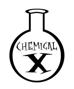 Chemical X Powerpuff, Chemical X Tattoo Powerpuff, Chemical X Tattoo, Cartoon Network Tattoo Ideas, Minimalist Tattoo Ideas, Card Tattoo Designs, Mojo Jojo, X Tattoo, Patch Jeans