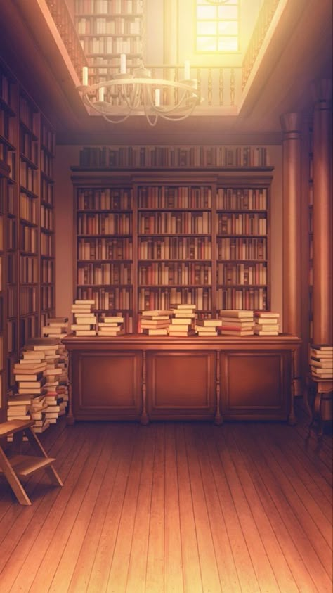 Library Aesthetic Background, Anime Library Background, Library Anime, Anime Library, Dream Home Library, Ikemen Prince, Anime Places, Episode Interactive Backgrounds, Zepeto Background