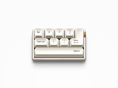 Mini Retro Keyboard. Drives Aesthetic, Small Keyboard, Retro Keyboard, Diy Mechanical Keyboard, Aesthetic Typography, Lab Logo, Vintage Industrial Design, Mini Keyboard, Daily Ui