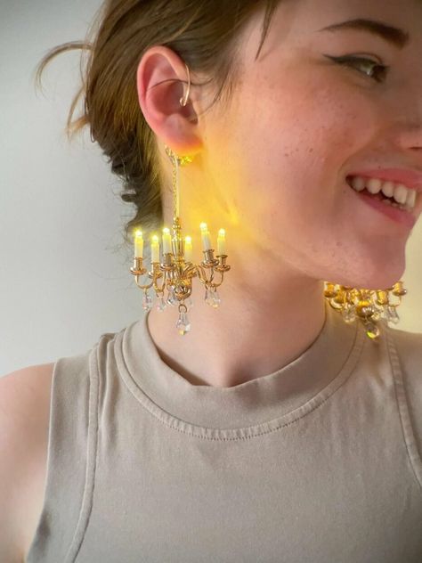 Seni Dan Kraf, Studio 54, Funky Jewelry, Large Crystals, Bijoux Diy, Jewelry Inspo, Dream Jewelry, Ear Jewelry, Pretty Jewellery