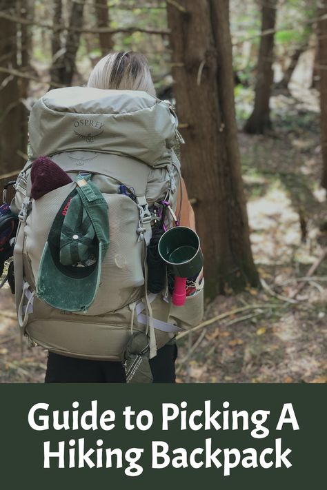 Are you planning to go on a hike? You'll want to make sure you have the right equipment – and that includes picking the perfect hiking backpack! There's a lot of important questions to ask yourself when selecting your new pack, such as what size, weight, and features you will need. In our guide to picking a hiking backpack, we'll walk you through the process of choosing a backpack that is perfect for your adventure. Granola Mom, Granola Life, Backpacking Pack, Questions To Ask Yourself, Hiking Backpacking, Hiking Bag, Backpacking Gear, Granola Girl, Pack Your Bags