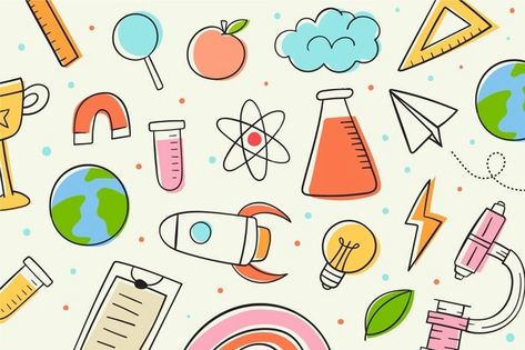 Science Vectors, Photos and PSD files | Free Download Boarders Designs Drawing, Math Conversions, Pink And Gold Wallpaper, Earth Day Drawing, Science Drawing, Digital Art Tutorial Beginner, Magnets Science, Science Clipart, Colorful Borders Design