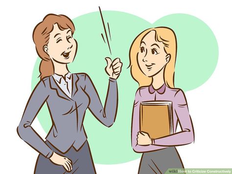 How to Criticize Constructively (with Pictures) - wikiHow Tone Of Voice, Constructive Criticism, Positive Behavior, Career Success, Business Administration, Sign Language, Positive Feedback