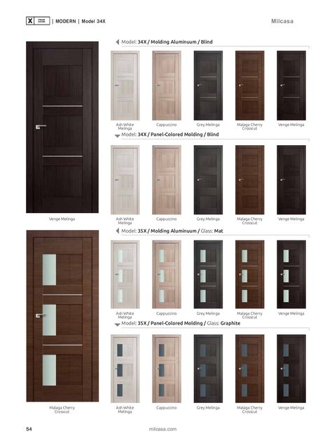 Catalog_ProfilDoors-2017-V01_ENG milcasa Door Catalog Design, Catalog Design Layout, Product Catalog Template, Design Catalog, Catalogue Design, Pvc Door, Architect Design House, Brochure Layout, Catalog Design