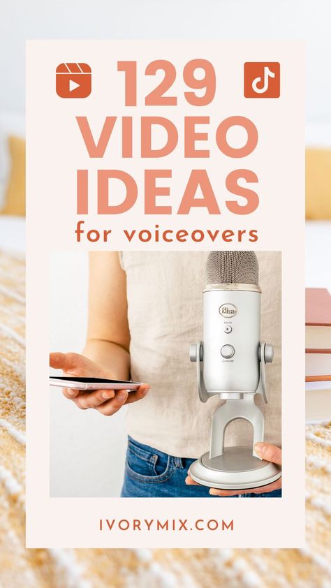 video ideas for introverts. need help making content? Use this list of video ideas for voice overs and never be on camera again. Insta Video Ideas, Insta Video, Instagram Tools, Marketing Planner, Instagram Grid, Instagram Marketing Tips, Instagram Strategy, Video Ideas, Social Media Tool