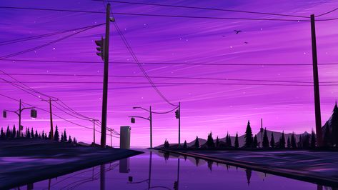 Purple Aesthetic Desktop, Purple Wallpaper Hd, Horizontal Wallpaper, Bts Ff, 4k Phone Wallpapers, Midnight City, Hd Widescreen Wallpapers, 4k Wallpapers For Pc, Story Love