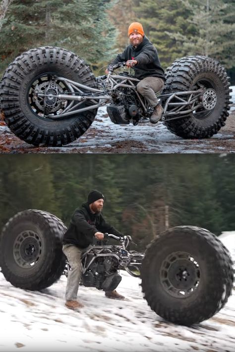 Custom Motorcycle Wheels, Monster Motorcycle, Monster Bike, Custom Moped, Custom Trikes, Cool Dirt Bikes, Custom Street Bikes, Fat Tire Bikes, Custom Pickup Trucks